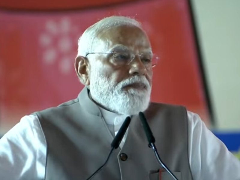 PM Modi blames SP, Cong for stalling women quota bill; vows to ensure its implementation