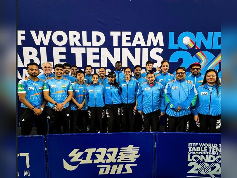 Indian table tennis team builds up for centenary World Championships with SAI-backed overseas camp. Photo credit: 