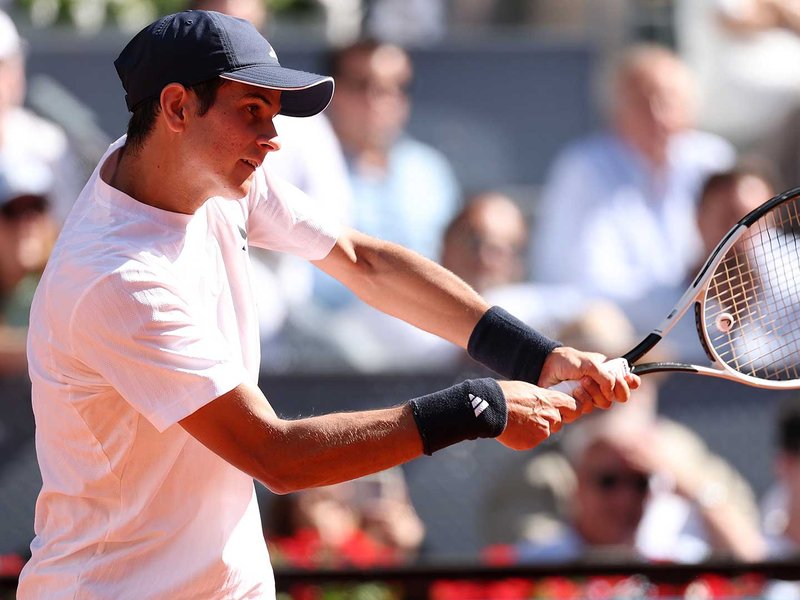 Spain's Rafael Jodar reaches first Masters 1000 quarterfinals, sets blockbuster clash with Jannik Sinner in the Madrid Open in Madrid on Tuesday. Photo credit: IANS 