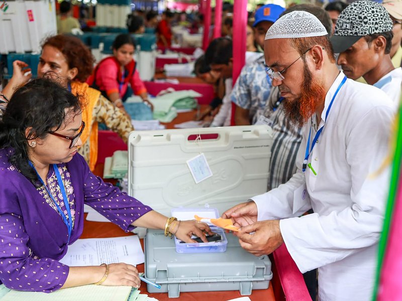 'India’s electoral system offers valuable lessons for democracies worldwide' (File image)