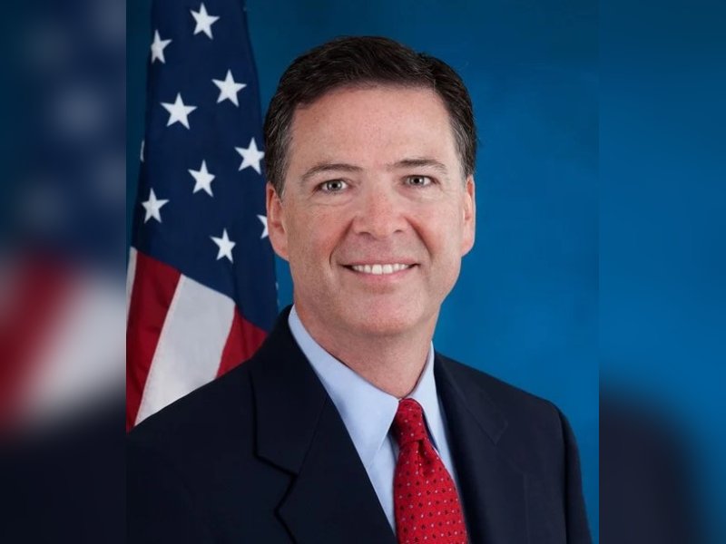 Former FBI director James Comey indicted over alleged threat to Trump