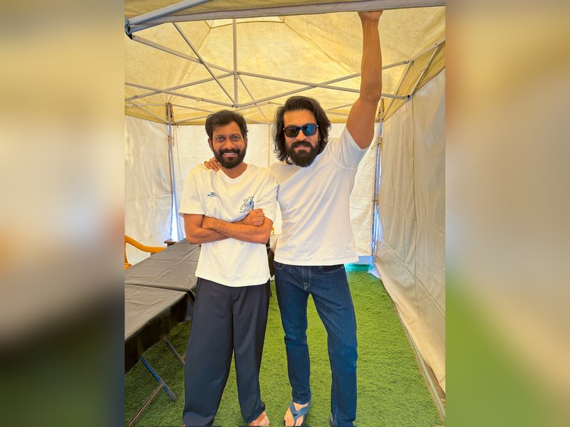 Ram Charan's 'Peddi' unit begins filming final song (Photo Credit: Vriddhi Cinemas/X)