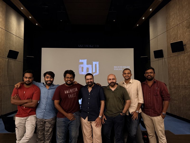 Dhanush-starrer Kara's final mixing done, says director Vignesh Raja (Photo Credit: Vignesh Raja/X)