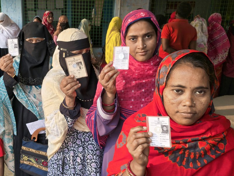 Re-polling begins for 15 booths under two Assembly constituencies in South 24 Parganas district of Bengal