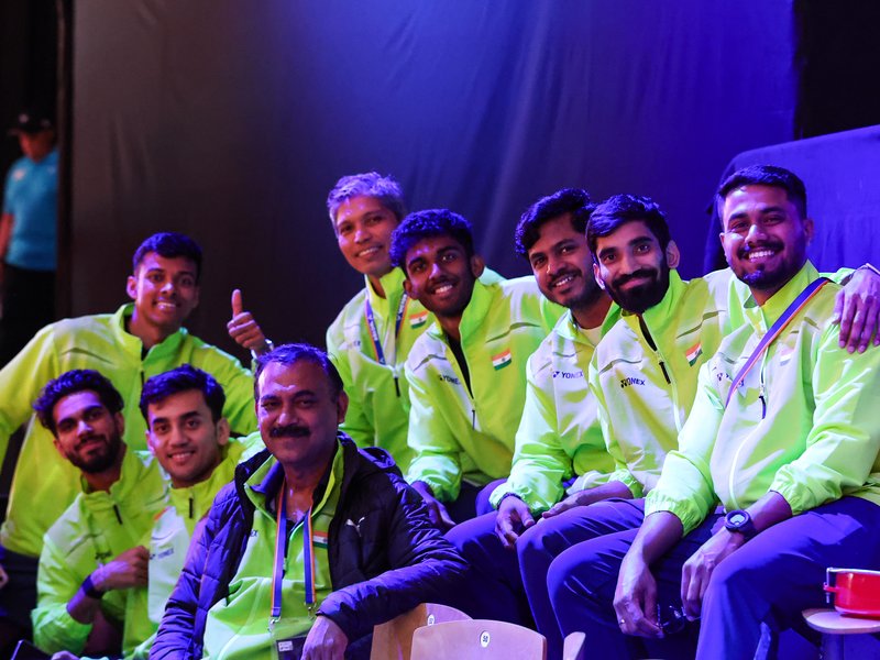 India men drawn to face Taipei in Thomas Cup QF