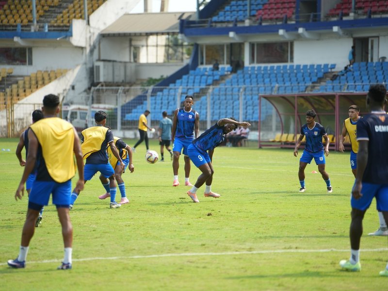 Rajasthan United FC aim to stay in title race against Dempo SC in a Championship Phase fixture of Indian Football League (IFL) 2025-26 at the Namdhari Football Stadium in Sri Bhaini Sahib in Punjab on Friday. Photo credit: AIFF