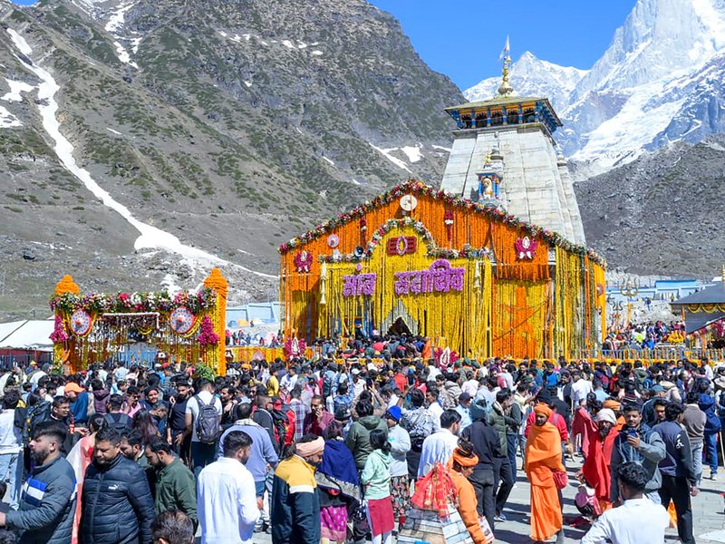 Char Dham Yatra sets new milestone as devotees flock to Uttarakhand shrines​