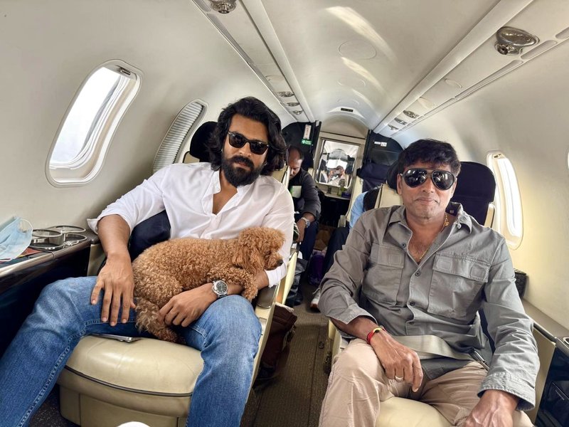Ram Charan's 'Peddi' shooting wrapped! (Photo Credit: Rathnavelu/X)