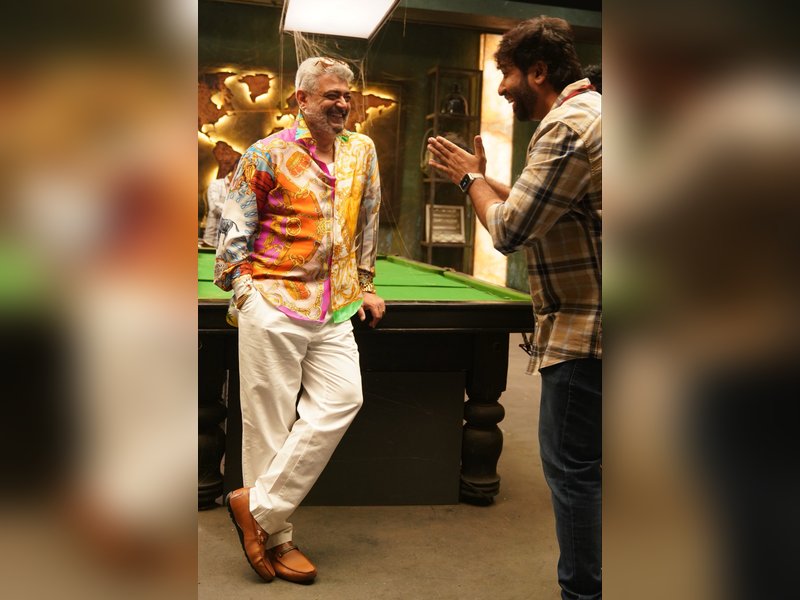 Adhik Ravichandran tells Ajith Kumar: I am so grateful for the day I met you! (Photo credit: Adhik Ravichandran/X)