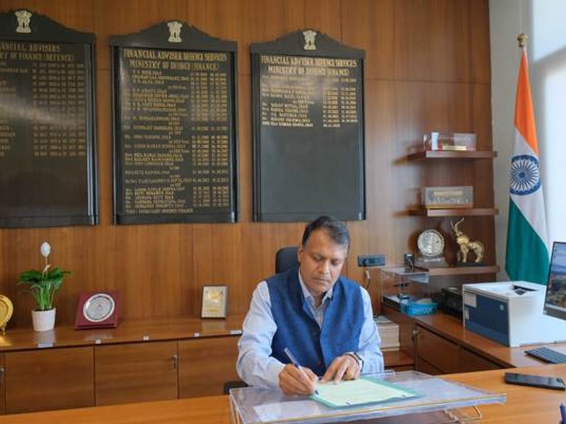 Vishvajit Sahay takes charge as Secretary (Defence Finance); Bharat Khera as Secretary, MSME Ministry