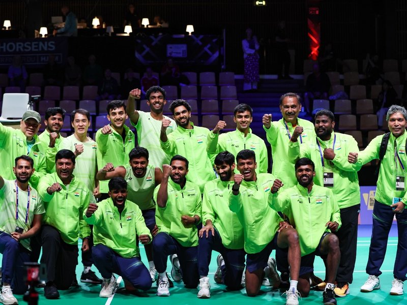 India pack off Chinese Taipei to reach semifinals, assured of a medal in the Thomas & Uber Cup 2026 in Horsens, Denmark, on Friday. Mandatory Photo credit: Badminton Photos/BWF