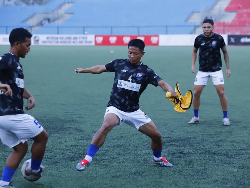 Shillong Lajong FC look to keep alive title hopes with a win over Chanmari FC in a Championship Phase fixture of the Indian Football League (IFL) 2025-26 at the SSA Stadium in Shillong on Saturday.  Photo credit: AIFF