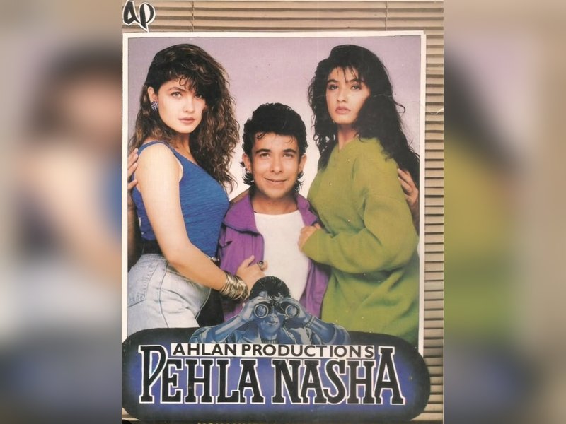 Pooja Bhatt digs out throwback, shares poster of cult thriller Pehla Nasha starring Raveena Tandon, Deepak Tijori 