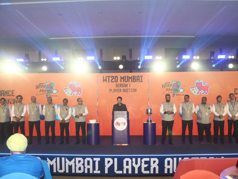Ira Jadhav headlines historic inaugural auction with record Rs 10L bid in the inaugural T20 Mumbai Women’s League auction in Mumbai on Saturday. Photo credit: MCA