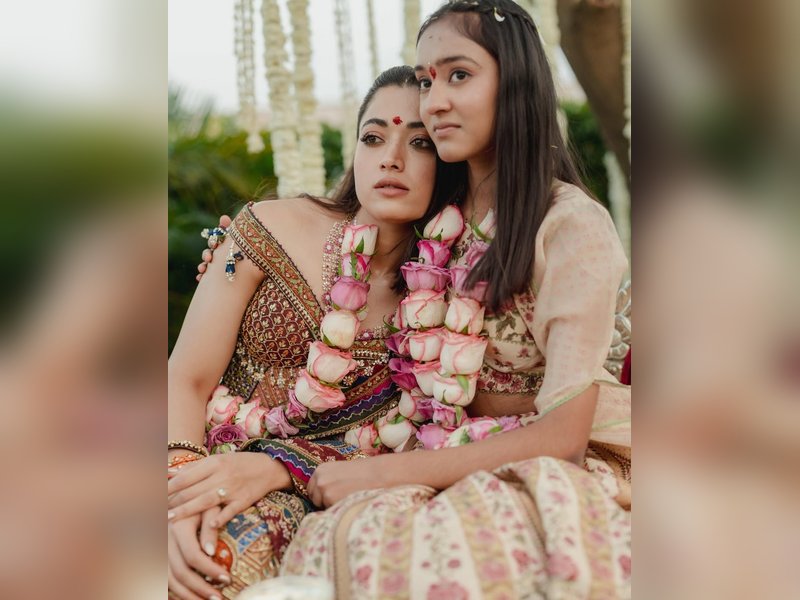 Rashmika Mandanna says 'I love you sweetie' as sister Shiman turns 13