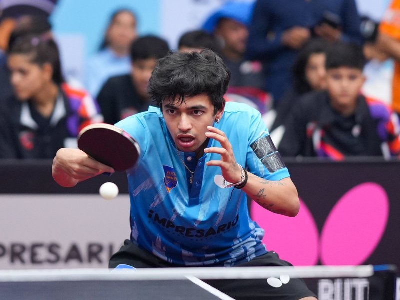 Century Warriors dominate Jolly Friends; Phantom Stars register second win in the Table Tennis Super League Maharashtra 2026 in Mumbai on Saturday. Photo credit: UTT