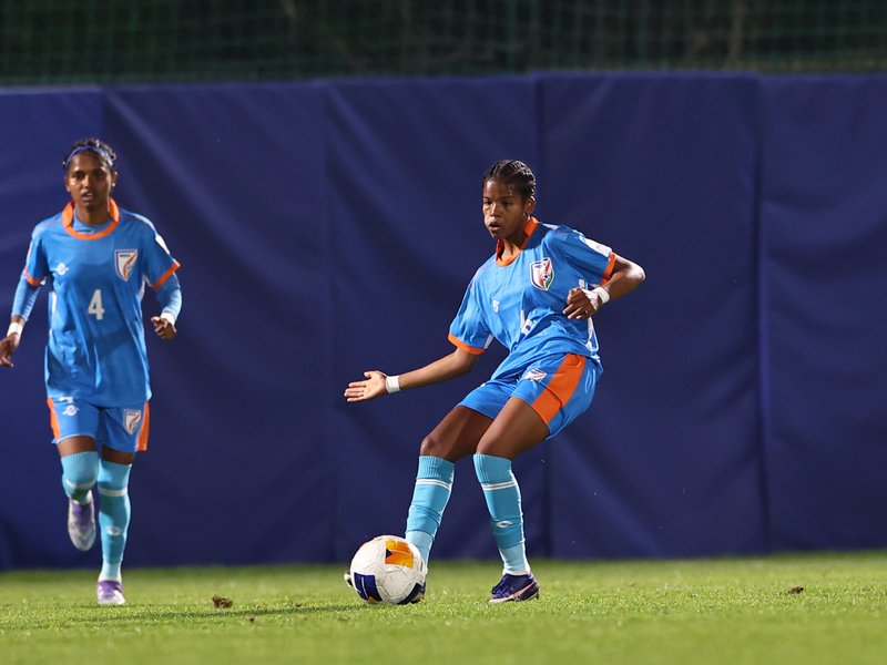 AFC U17 Women’s Asian Cup: ‘We have two matches left, will work harder to win,’ says Indian midfielder Thandamoni after AUS loss (Credit: AIFF)