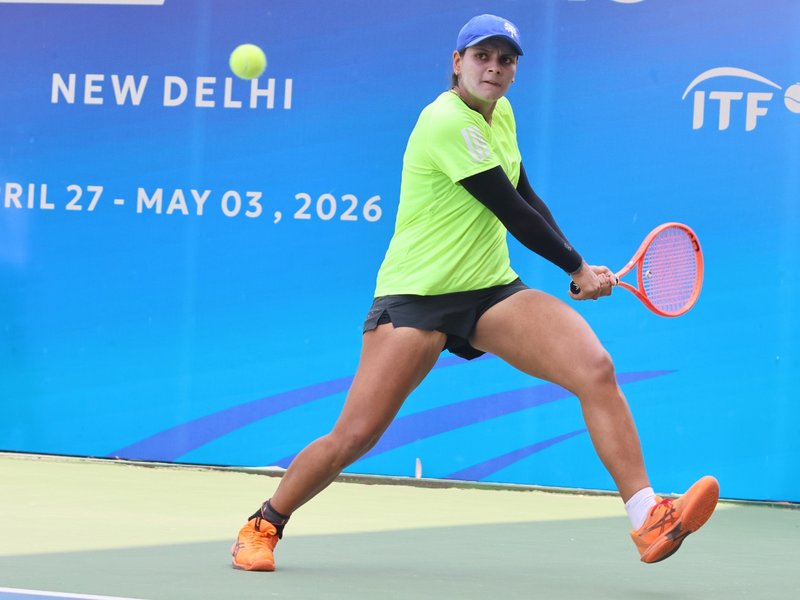 India’s Shruti Ahlawat emerges champion in singles final of ITF W15 (Credit: ITF)