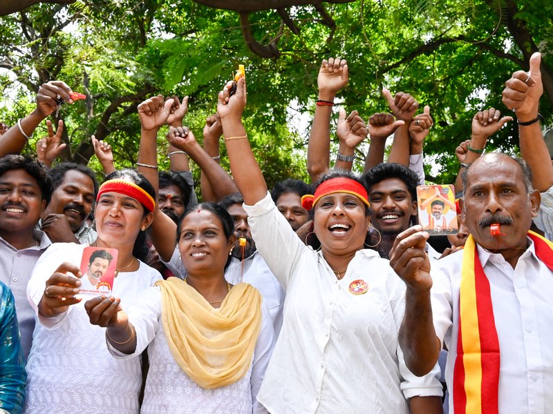 Vijay's TVK surges across TN as Stalin trails in Kolathur; early trends show major upsets