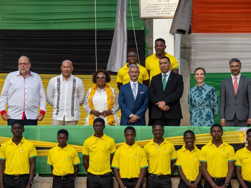 Friendship 'written in runs': EAM Jaishankar inaugurates India-gifted electronic scoreboard to Jamaica