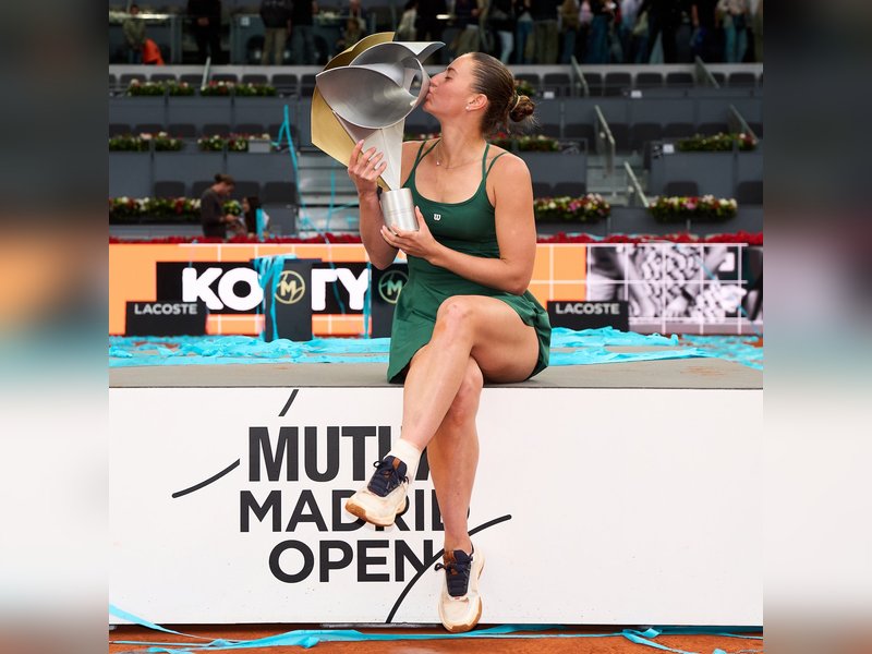 Kostyuk races to career-high No. 15 after maiden WTA 1000 title; Andreeva, Siniakova among big movers