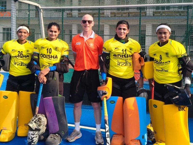 Savita, Bichu Devi and Bansari laud special goalkeeping camp ahead of international tournaments (Credit: Hockey India)