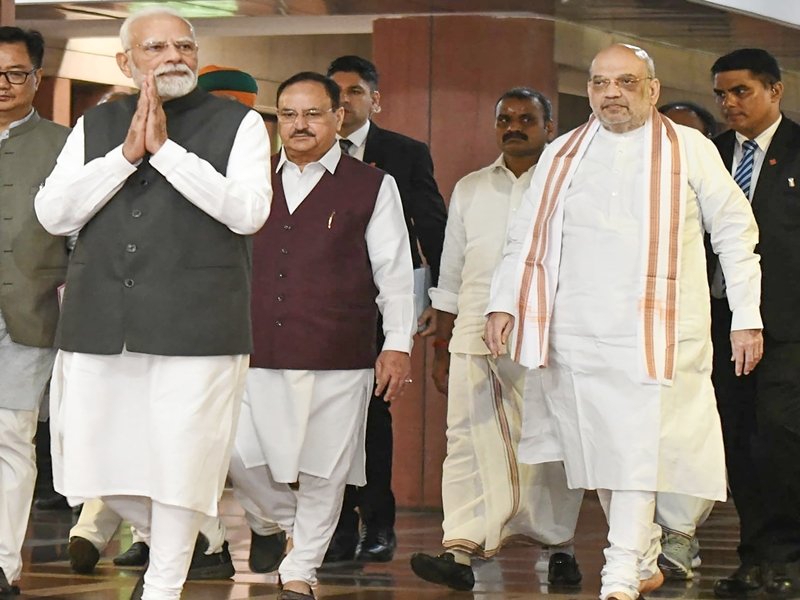 PM Modi, HM Shah hail hat-trick mandate in Assam; promise to speed up state's transformation
