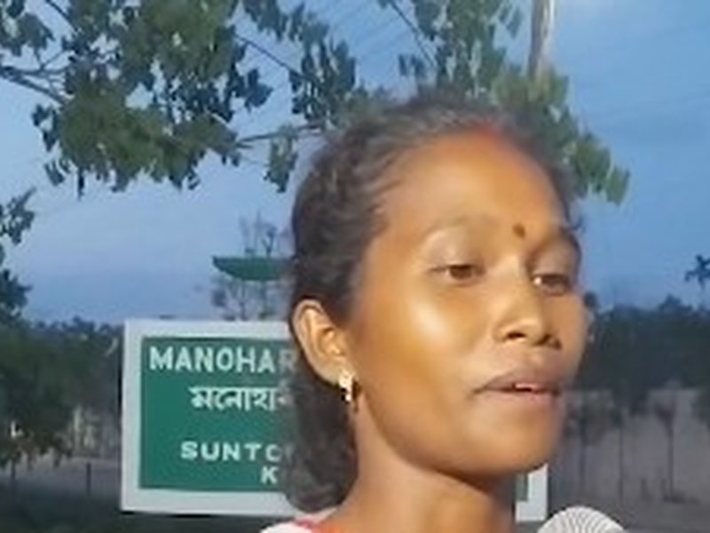 Tea garden women celebrate BJP victory in Assam