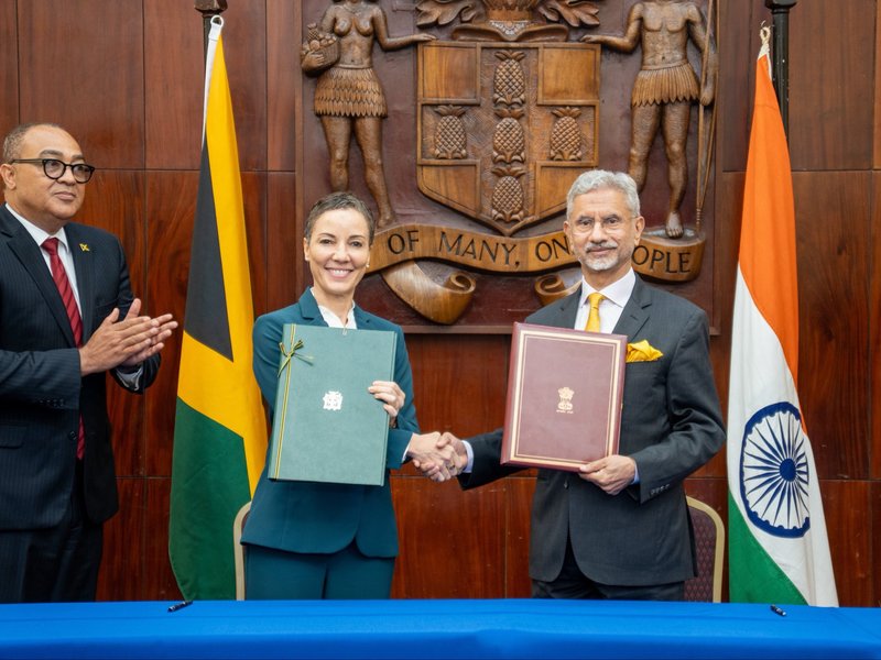 जमैका की विदेश मंत्री से मिले एस जयशंकर, शिक्षा, स्वास्थ्य और खेती समेत अन्य मुद्दों पर हुई चर्चा