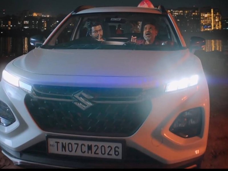 Premgi Amaran's post featuring clip from 'GOAT' showing Vijay in a car bearing registration number TN 07 CM 2026 goes viral! (Photo Credit: Premgi Amaran /X)