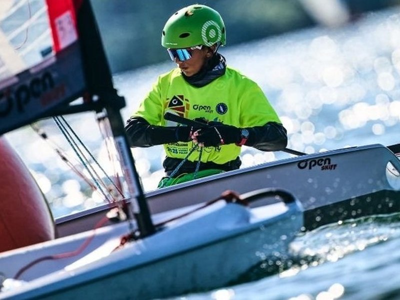 Zahaan wins O'pen Skiff U17 National title for fourth consecutive year 