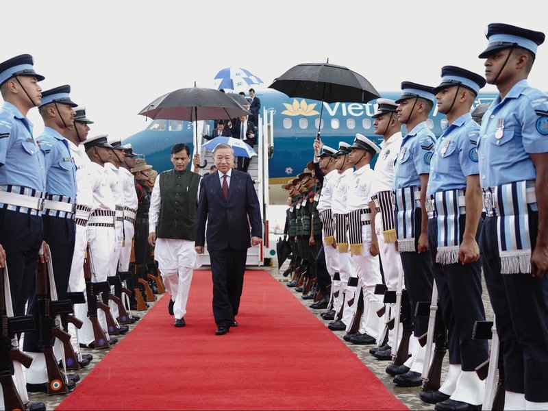 Vietnam President To Lam arrives in New Delhi on his first State Visit to India