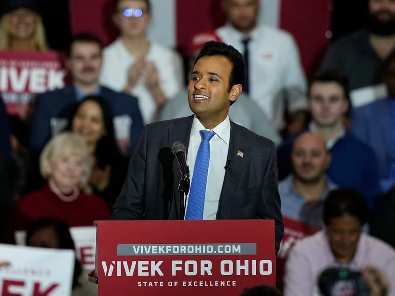 Trump-backed Vivek Ramaswamy wins Republican nomination for Ohio governor