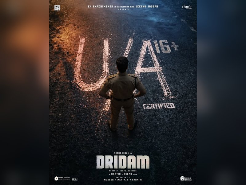 Shane Nigam's investigative crime thriller 'Dridam' cleared for release with U/A 16+ certificate (Photo Credit: e4 Entertainment/Instagram)