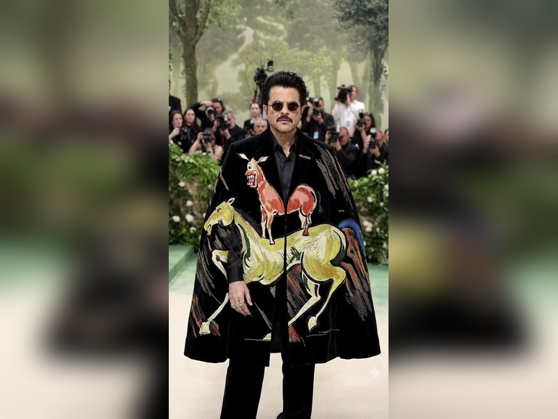 Anil Kapoor pens fashion statement with pop-culture ink for Met Gala
