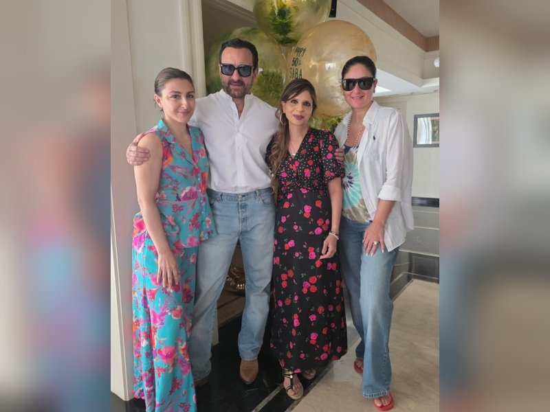 Saba Pataudi gets emotional as Jeh & Inaaya send voice note & handwritten cards on her 50th birthday