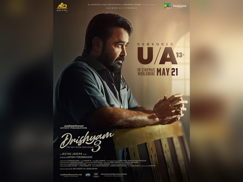 Mohanlal-starrer 'Drishyam 3' cleared for release with U/A 13+ certificate (Photo Credit: Mohanlal/Instagram)