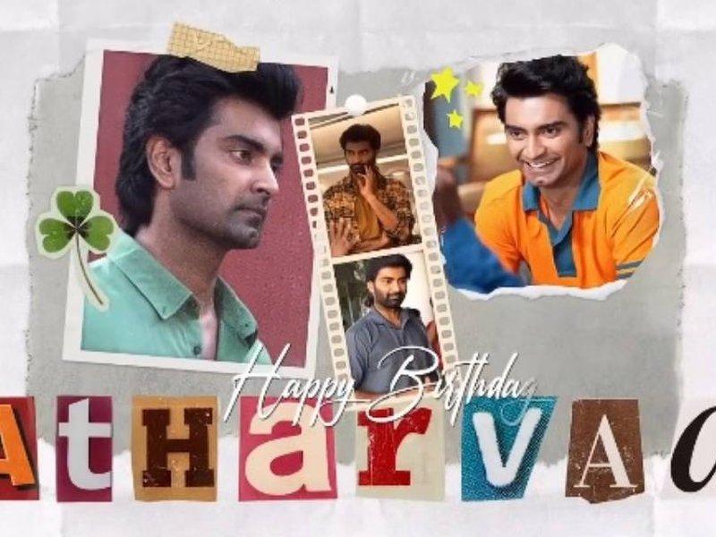 'Idhayam Murali' makers release BTS video of Atharvaa Murali to mark actor's birthday (Photo Credit: Dawn Pictures/ Instagram)