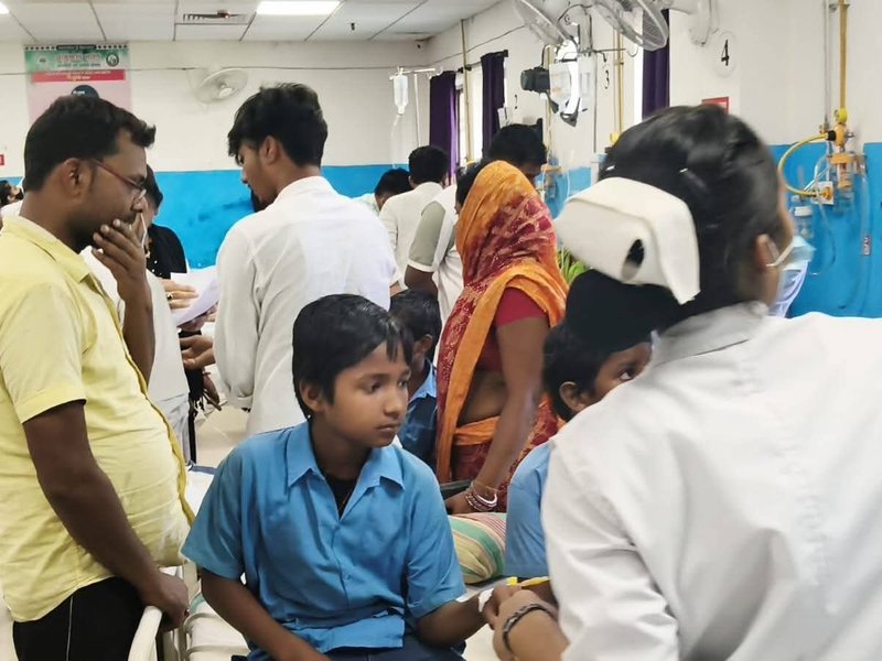 Over 250 children fall ill after eating mid-day meal in Bihar’s Saharsa
