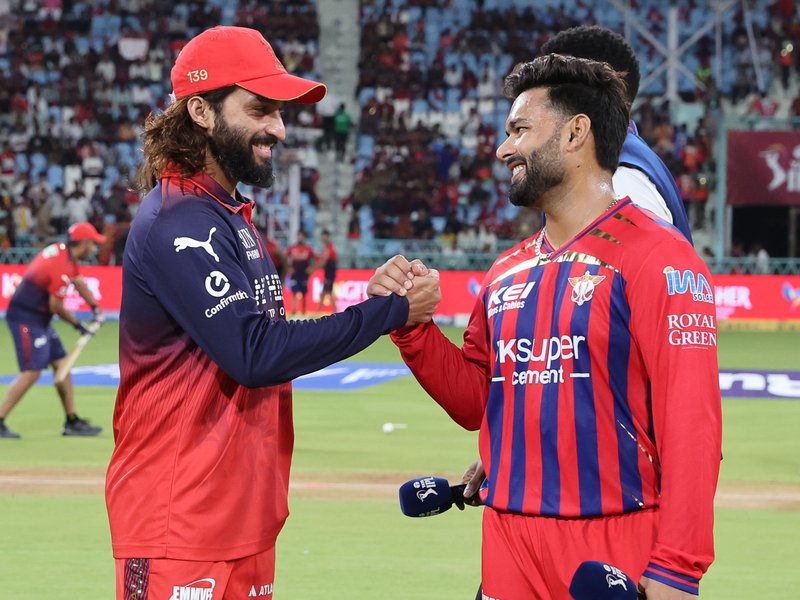 Josh Inglis, Mohsin Khan, Avesh Khan out as struggling Lucknow Super Giants put to bat by unchanged Royal Challengers Bengaluru at the Bharat Ratna Shri Atal Bihari Vajpayee Ekana Cricket Stadium in Lucknow on Thursday. Photo credit: IPL/X