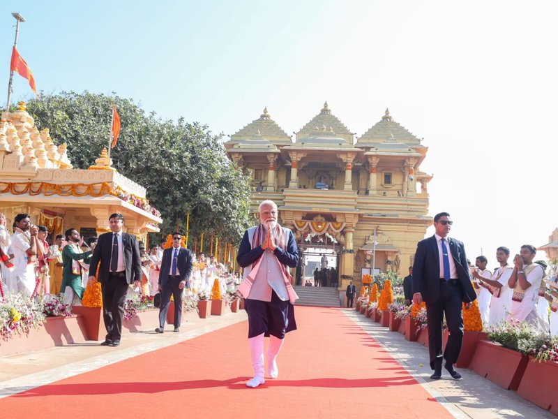 Ahead of Somnath visit, PM Modi pays tribute to those who protected, restored temple’s glory