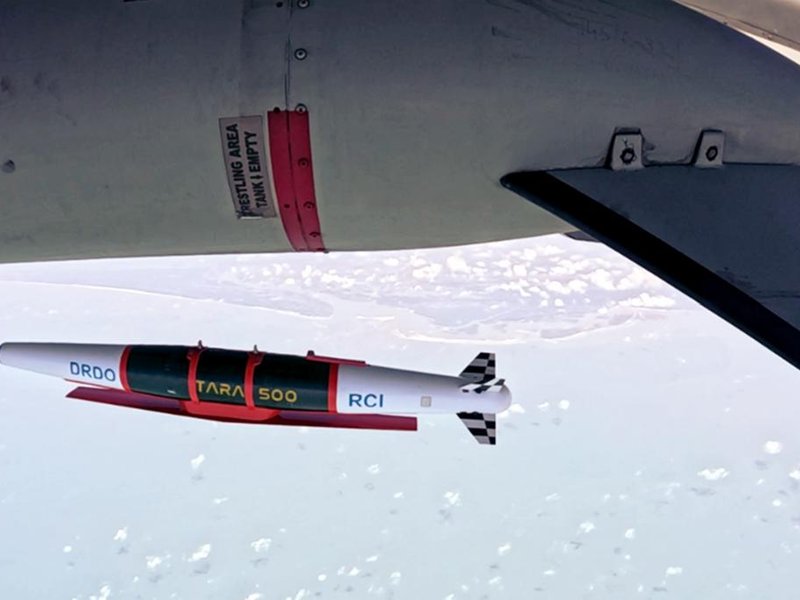 Maiden flight-trial of Tactical Advanced Range Augmentation weapon conducted: Govt