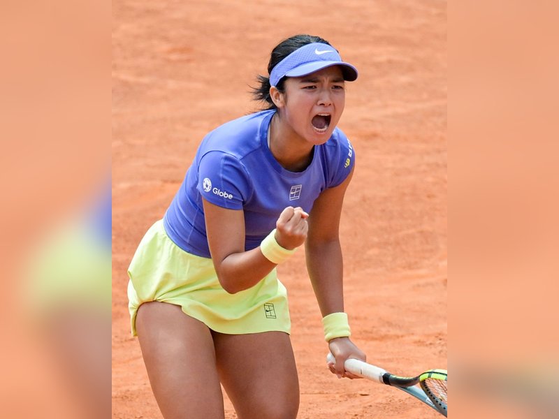 China's Wang Xinyu exits from Rome after loss to Alexandra Eala in the second round of the WTA Italian Open in Rome on Friday. Photo credit: WTA