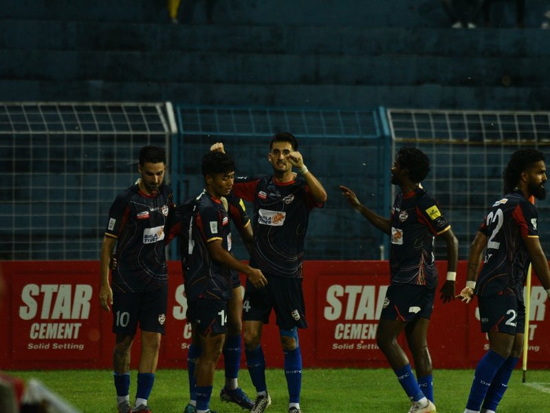 Diamond Harbour FC edge closer to title with 5-2 comeback win over Rajasthan United FC in their Star Cement Indian Football League 2025–26 Championship Phase fixture at Kalyani Stadium in Kalyani, West Bengal on Friday