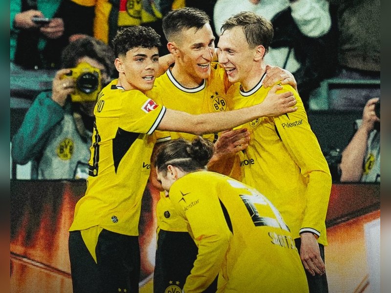 Dortmund secure runner-up spot as Frankfurt's hopes fade   