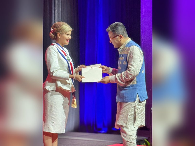 MoS Pabitra Margherita attends Costa Rica's Presidential swearing-in, conveys India's greetings