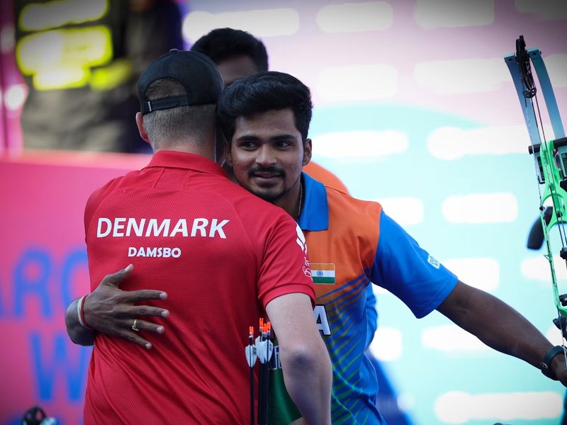 Archery World Cup: Sahil Jadhav clinches bronze in Shanghai (Credit: World Archery)
