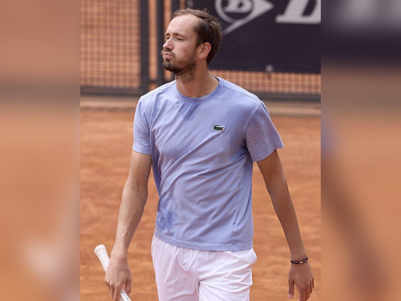 Italian Open: Medvedev advances via walkover after Machac pulls out with illness (Credit: X/Daniil Medvedev)