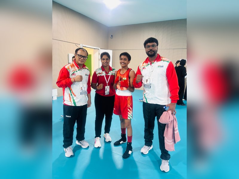 Asian Boxing U15 &U17 C'ships 2026: Indian U-15 girls storm into fine final after dominant semis performances (Credit: WFI)