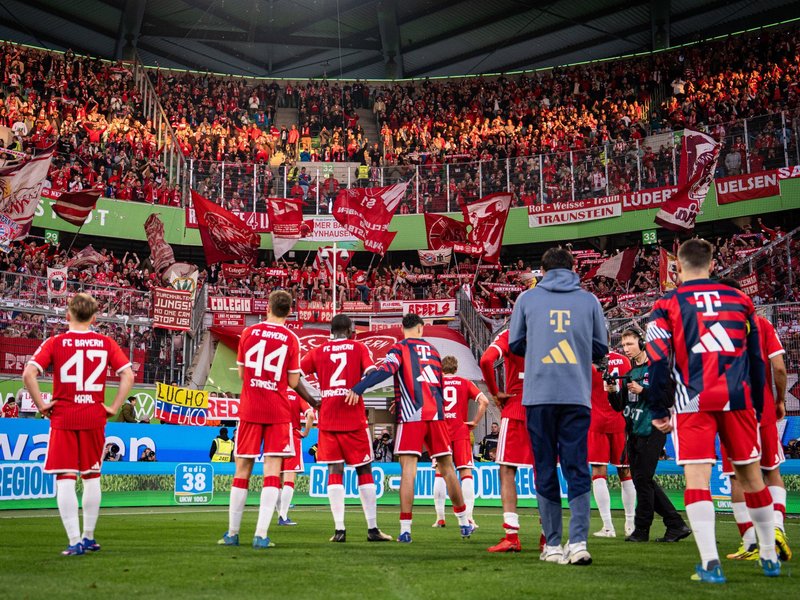 Olise strike leaves Wolfsburg in final-day battle to avoid relegation (Credit: X/FC Bayern)